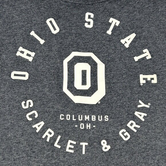 The Ohio State Buckeyes Sweatshirt Women's XL Gray Nike Long Sleeve Crew Neck - Picture 6 of 10